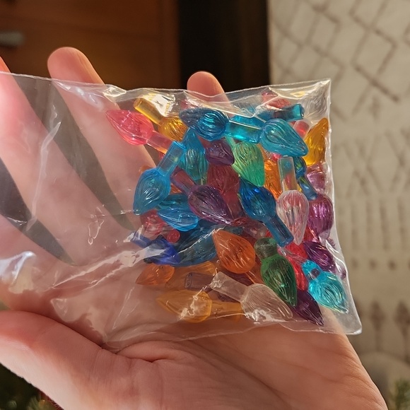 Vintage Holiday Replacement Peg Lights For Ceramic Christmas Tree